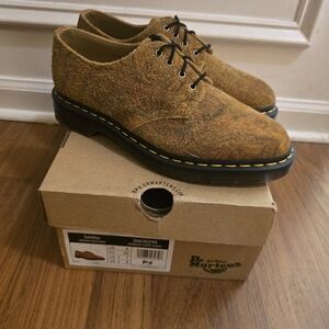 Dr. Martens Smiths Mustard Suede Sz 8